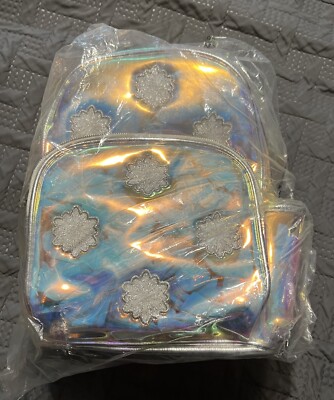 DISNEY STORE FROZEN 2 MINI BACKPACK PURSE
CLEAR SNOWFLAKE IRIDESCENT NWT DISNEY STORE FROZEN 2 MINI BACKPACK PURSE CLEAR  main image 2