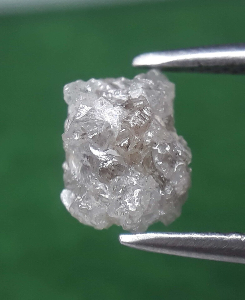 1.03 Ct, Natural Raw Diamond White Rough Diamond Uncut Raw Diamond ...