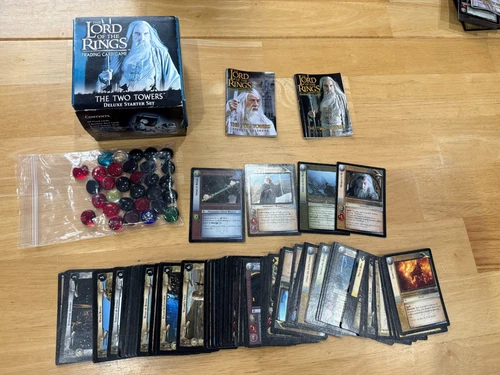 The Lord of the Rings Trading Card Game The Two Towers Deluxe Starter Set