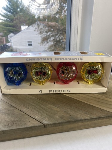 Jewelbrite Weihnachtsschmuck Acryl Glocken von Dekor 3,5” x 2,5” Originalkarton - Bild 1 von 12