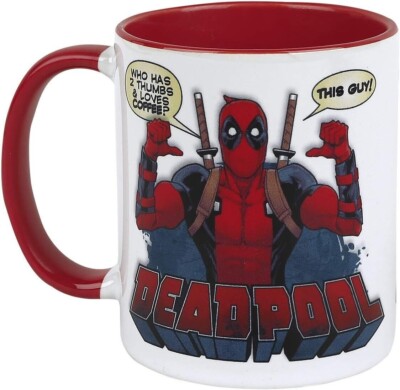 Deadpool Becher - Daumen hoch Marvel Cup Geschenk