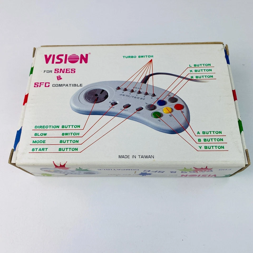 Vision VJS-379 Super NES Nintendo Joypad - Image 3 of 4