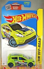 2015 Hot Wheels #78 HW Off-Road/Road Rally 12 FORD FIESTA Green Variant wTealPr5