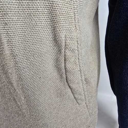 Billabong Felpa Uomo Blu Medio Beige Mezza Zip A/Div Surf Fleece Pullover - Foto 4 di 10