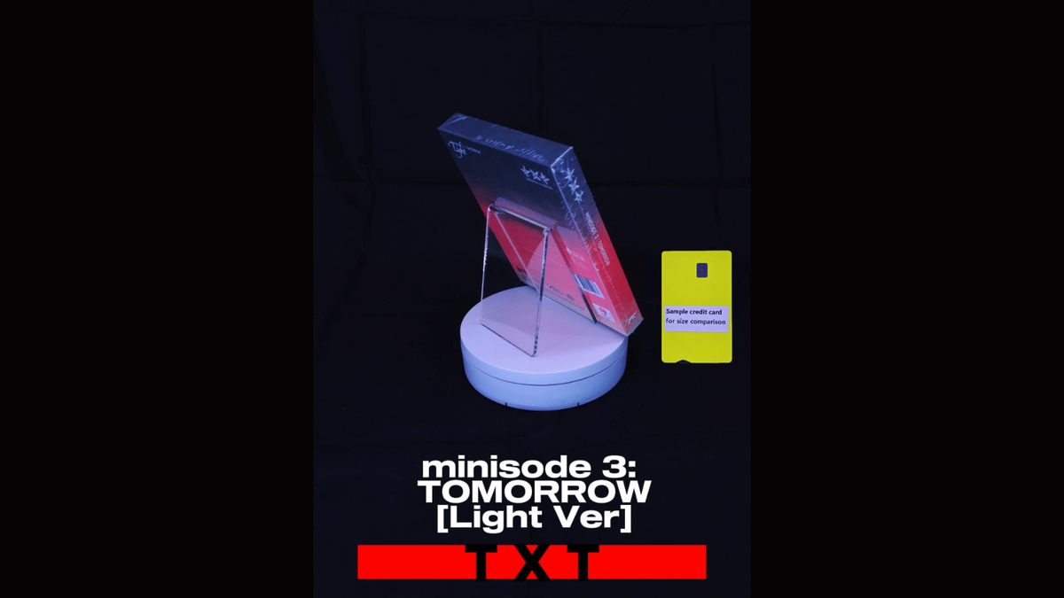 TXT [MINISODE 3 : TOMORROW] 6th Mini Album LIGHT Ver/CD+23 Card+