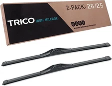 TRICO Solutions High Mileage 26 & 25 Inch Pack of 2 Fits Buick, Ford  (56-26251)