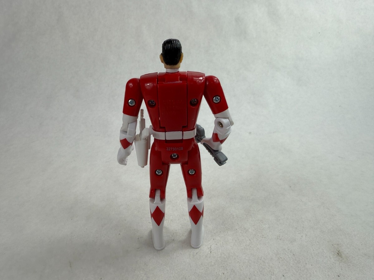 Mighty Morphin Power Rangers Auto Morphin Red Ranger Rocky Series