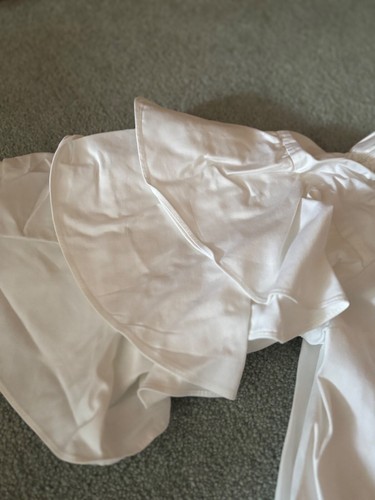 Ted Baker White Off the Shoulder Blouse in Size 2 (UK 10) - Picture 4 of 4