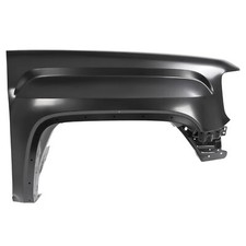 For 2014-2019 2018 Gmc Sierra 1500 Front Fender Passenger Side Steel Black For 2014-2019 2018 Gmc Sierra 1500 Front Fender Passenger Side Steel Black