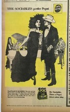 ادفيرتيسينج-برينت Pepsi 1960 newspaper