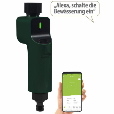Zigbee-Bewässerungscomputer mit Ventil zur App-& Sprach-Steuerung