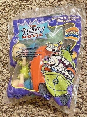 1998 NICKELODEON'S RUGRATS THE MOVIE BURGER KING KIDS MEAL TOYS