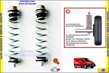 Kit Molle Rialzo per FIAT Doblò dal 2010 Rinforzate Stabilizzatrici Carico 300KG