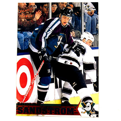 Tomas Sandstrom 1998-99 Pacific Paramount Copper #6 Anaheim Ducks