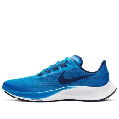 Nike Air Zoom Pegasus 37 Sneakers Mens Size 11.5 Photo Blue Lace UP BQ9646-400