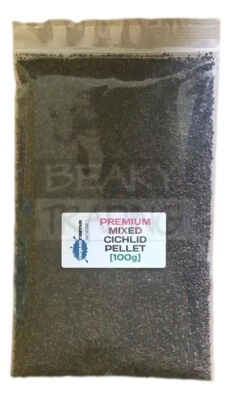 Mixed Cichlid Pellet | Tropical Fish Food | Aquarama® Premium Brand | (1 x 100g)