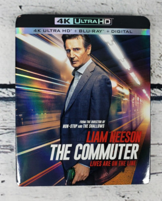 The Commuter 4K (Ultra HD / Blu-ray / Digital) with Slipcover