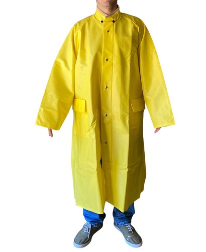 ☀️Tingley Webdri 2XL Hi-Vis Giallo 48" in Impermeabile, Schiena Ventilata, Cappuccio a Scatto - Foto 7 di 10