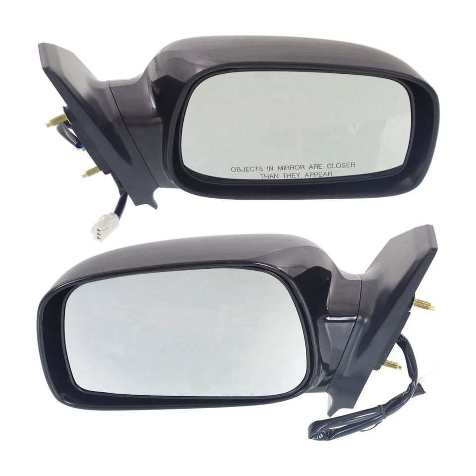 Novo conjunto de espelhos elétricos laterais para motorista e passageiro para Toyota Corolla CE 2003-2008 - Imagem 3 de 4