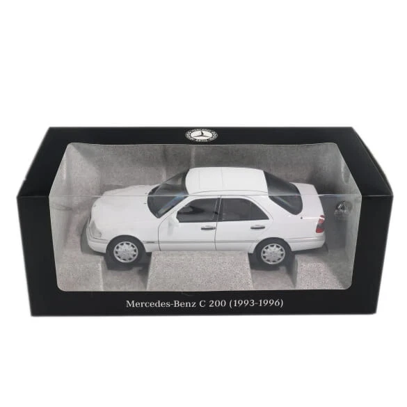 C 200 W202 Sedan (1993-1996) Polar White Mercedes-Benz 1:18 Model Car