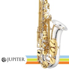 Jupiter JAS1100SGQ Key of Eb Performance Level Silver Plated Alto Saxophone