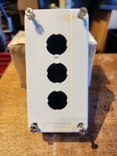NEW OLD STOCK Telemecanique XAL B03H7 Push Button Control Station Enclosure