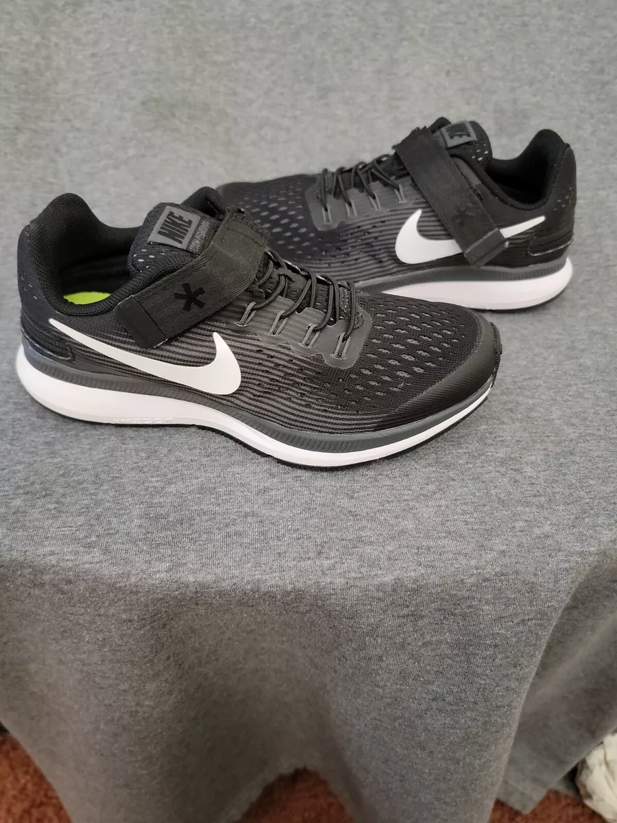 Nike Zoom Pegasus 32 Youth Size 2Y 5.5 Womens black Zip Ankle 918020 002