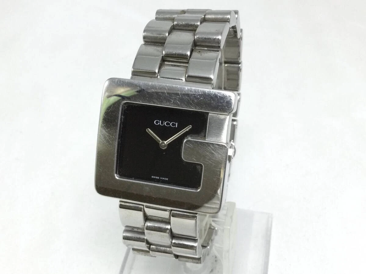 Montre homme GUCCI G Face 3600M cadran noir quartz du Japon livraison rapide