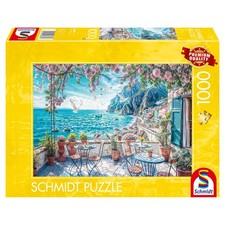 Schmidt Spiele 58884 Terrazza sul Mare, Puzzle 1000 Pezzi MRKa