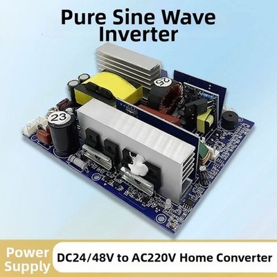 300W 500W Reiner Sinus Wechselrichter 12V 24V 48V auf 220V für Haus Auto Solar