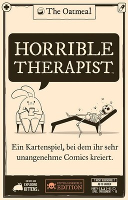 EXPLODING KITTENS Horrible Therapist Partyspiel Mehrfarbig