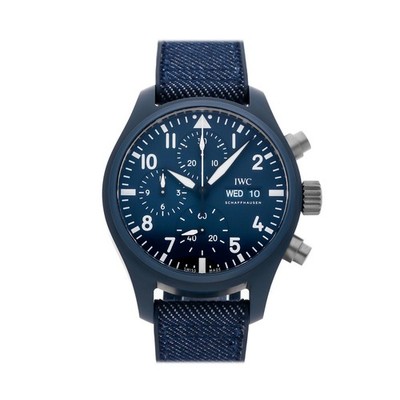 IWC Pilot's Watch Chronograph TOP GUN Oceana Ceramic 41mm Strap Watch IW3894-04