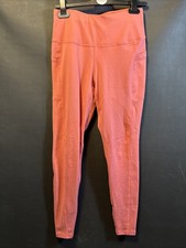 Women  s Size Small Pink Unbranded Leggings With Side Pockets