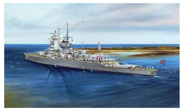 Trumpeter 05773 Modellbausatz Ger. Battleship Admiral Graf Spee 1937 (Us Import)-image