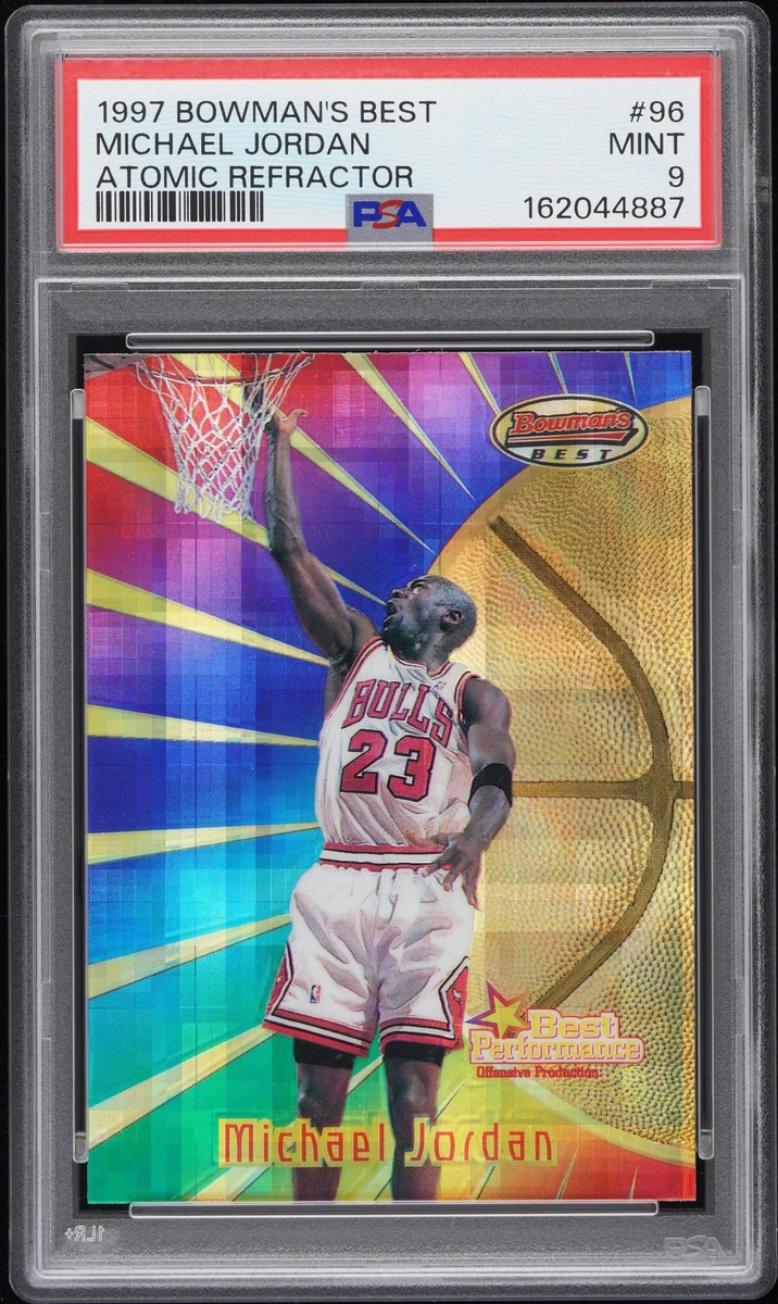 Bowman Michael Jordan 9 Graded Basketball Sports Trading Cards