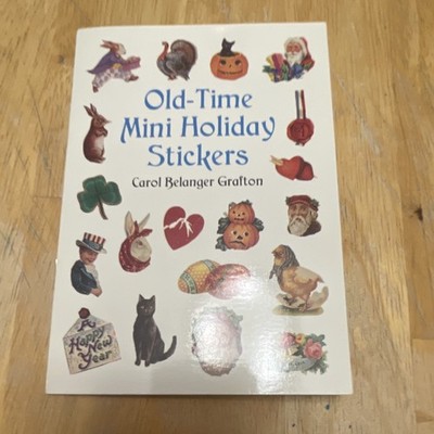 Dover Old-Time Mini Holiday Sticker Book Multicolor 0486406008
