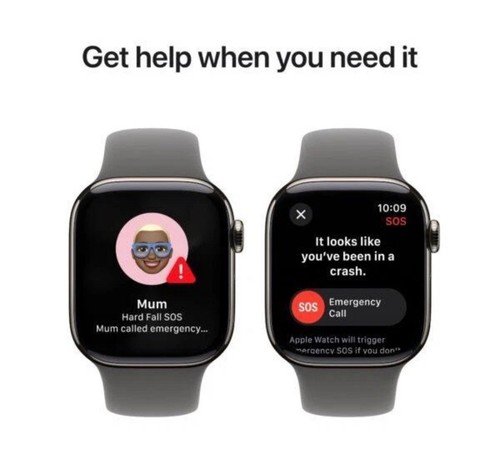 Apple Watch Series 10 Titanium, GPS 42mm Natural Titanium Case/Stone Gray Loop - Zdjęcie 6 z 7