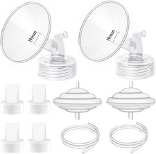 19Mm Flange Pump Parts Compatible Spectra S1 S2 9 Breast Pumps Replacement,Full
