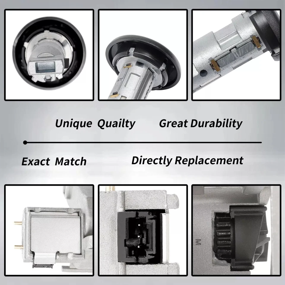 Ignition Lock Cylinder Switch & Housing For 2000-2007 GMC Yukon Chevy Avalanche Foto 3 de 4