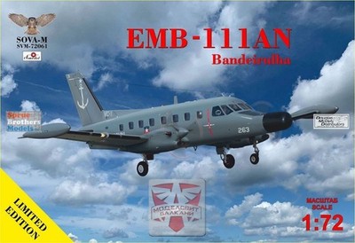 MDVSV72061 1:72 Modelsvit SOVA-M EMB P-111AN Bandeirulha