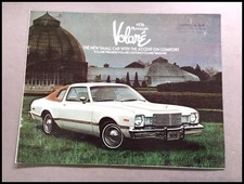 1976 Plymouth Volare 16-page Vintage Car Sales Brochure Catalog