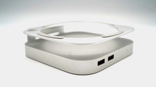 QwilzLab 2024 Mac Mini M4/ M4 Pro NVMe M.2 SSD USB-C Standing Hub - Silver
