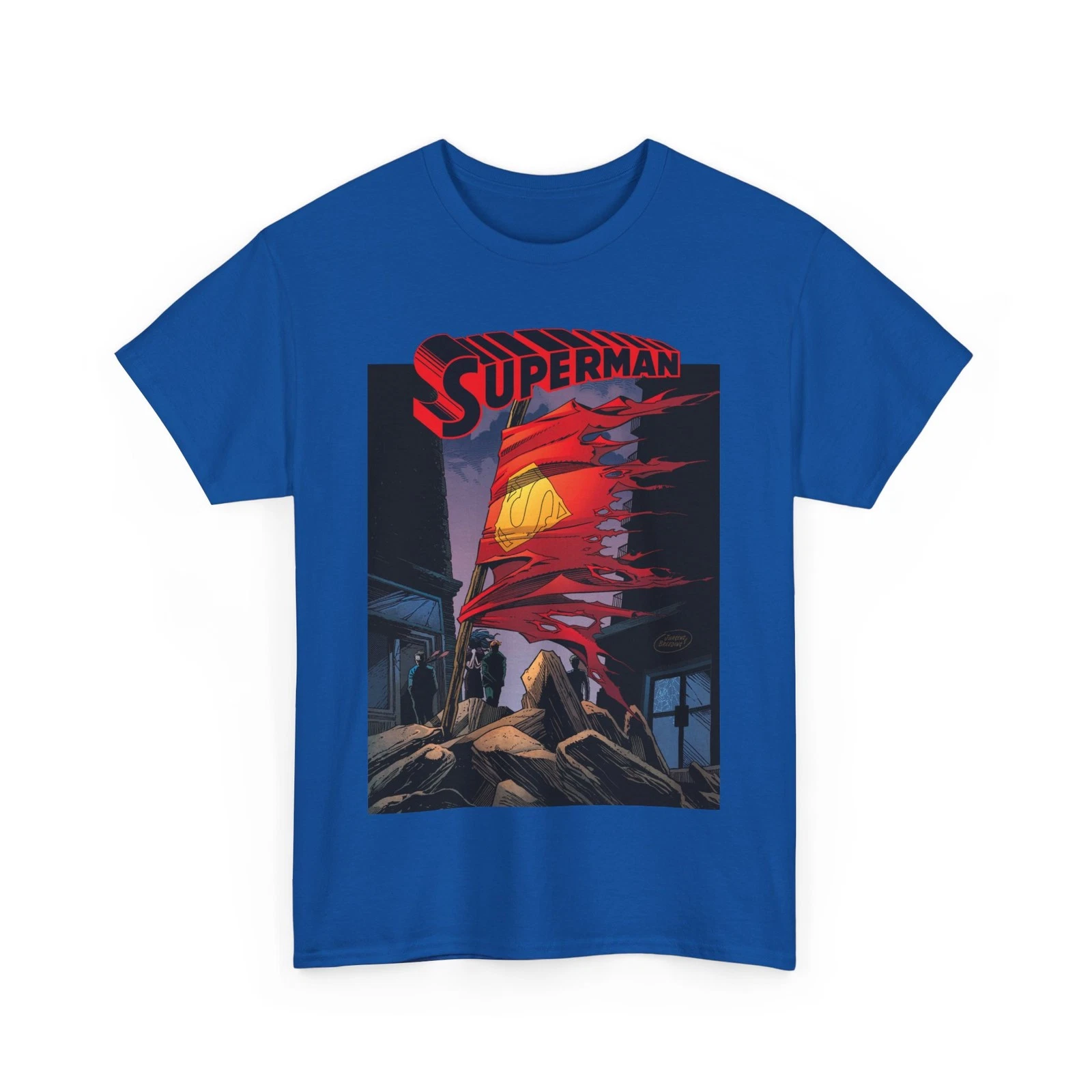 Death of Superman T-Shirt - DC Comics - Superman 75 - Doomsday Battle