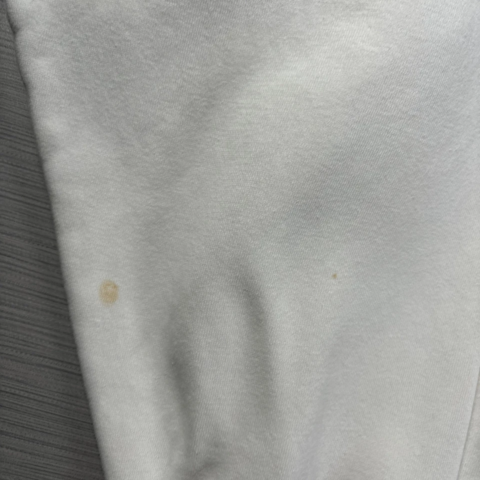 BOSS Hugo Boss Sweatshirt Mens Large White Embroidered Spell Out Logo Pullover - Image 2 of 4