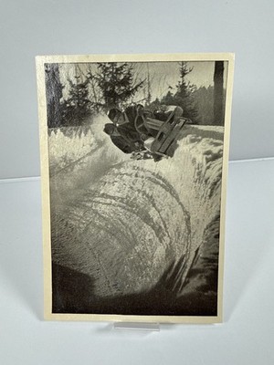 1954 C H Knorr Siege Rekorde Sensationen 40 Bobsled Winter Sports Olympic Card