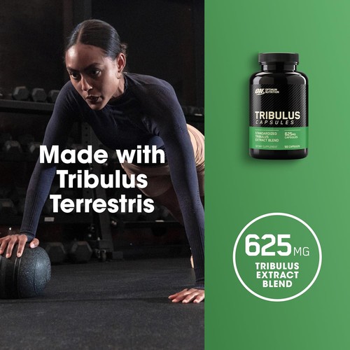 Optimum Nutrition Tribulus 625 mg per sport e fitness integratore salute 100cap - Foto 5 di 9