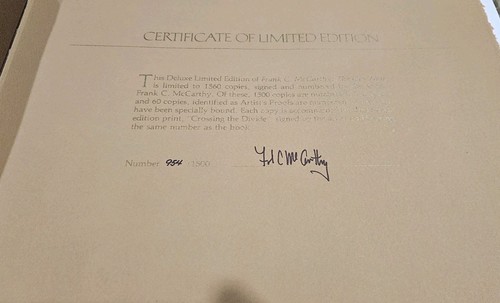 Frank C McCarthy 954/1500 Signed The Old West Coffee Table Top Book XL - Picture 4 of 8