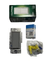 Lot Of 8 Lutron DVCL-153P-GR Dimmer Wall Light Rocker Switches, Gray, NEW