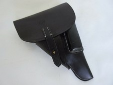 WH P08 P38 Pistolen Tasche Soft Shell Pistol Holster Leather Wehrmacht WK2 WWII