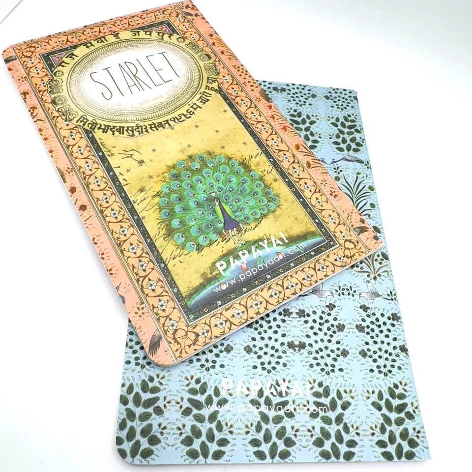 Papaya Art Notebook Set Of 2 With Lined & Unlined Pages 8.5" x 5.5" #2 - Image 2 of 4